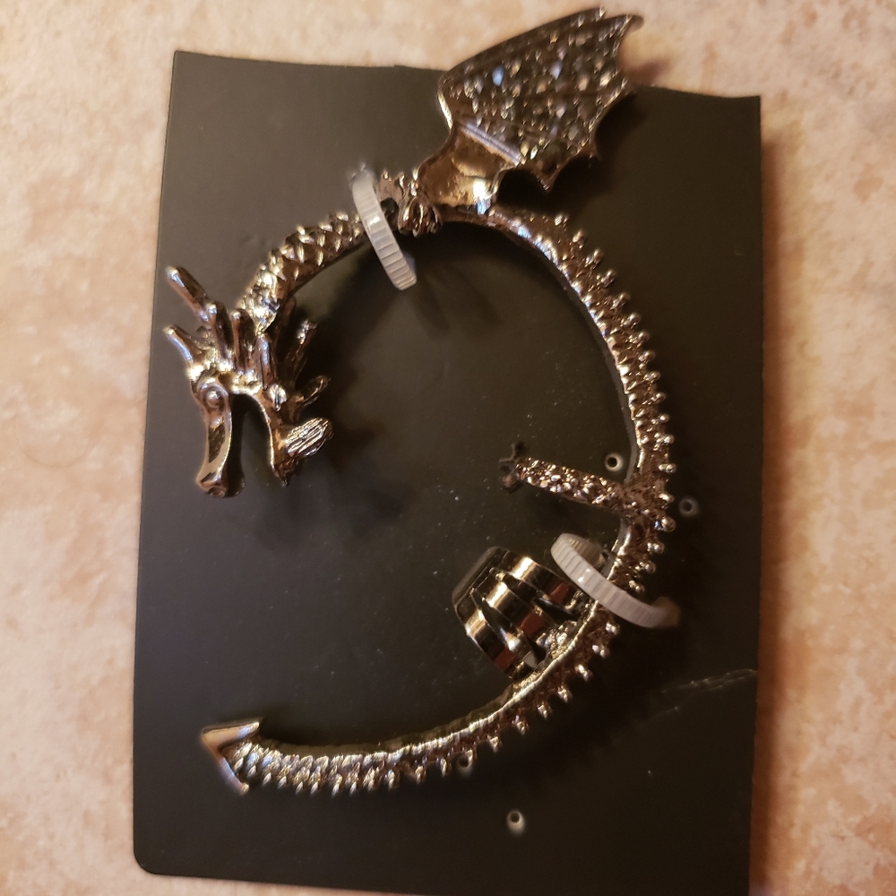 Mother Of Dragons Crystal Ear Cuff